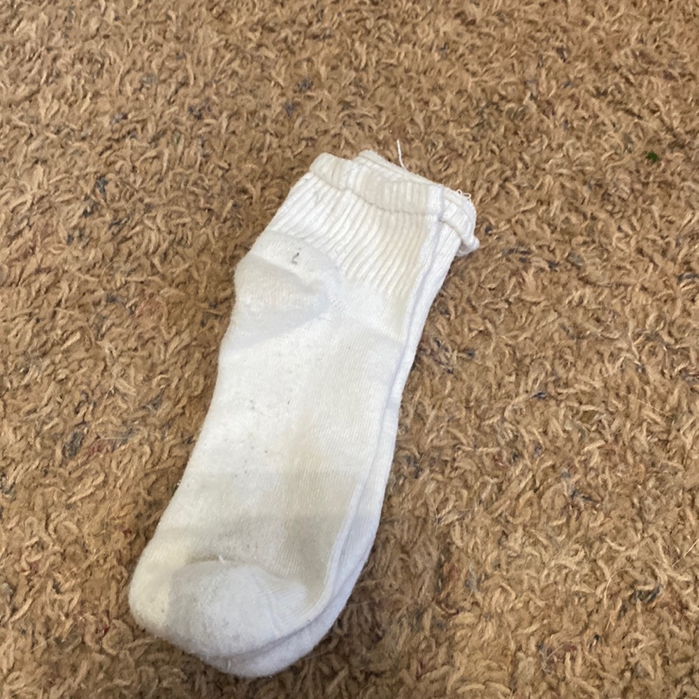 White socks